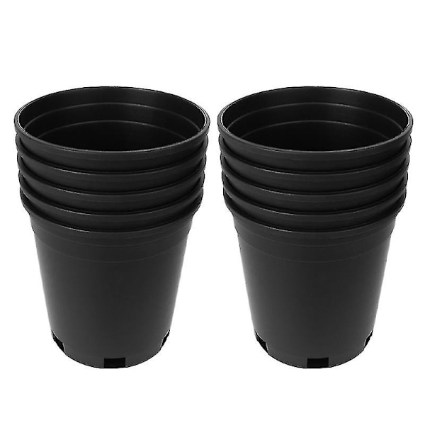 10 st Plastblomkrukor