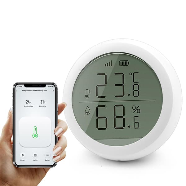 Inomhus hygrometer termometer Bluetooth temperatur hygrometer med appVit