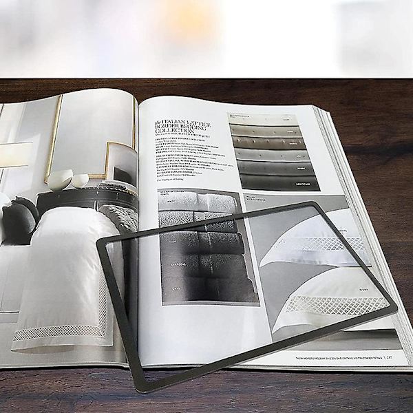 3x Sida Förstoringsglas Förstoringsglas För Att Läsa Små Texter, Synhjälpmedel & Solprojekt