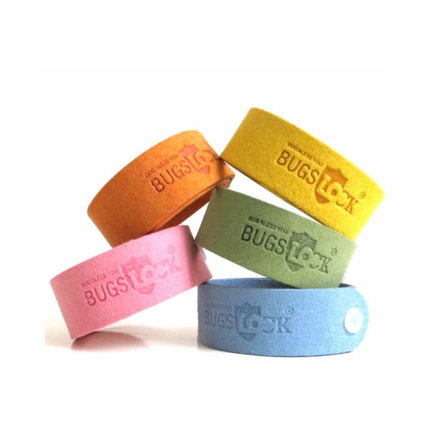 Myggskyddsband – 10-pack insektskyddsband för barn och vuxna, insektskyddsband