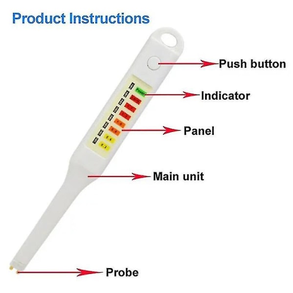 Led Elektronisk Mat Salt Salinity Tester Penna Jord Salinity Meter Vattentät Grönsakssoppa Salinity Meter