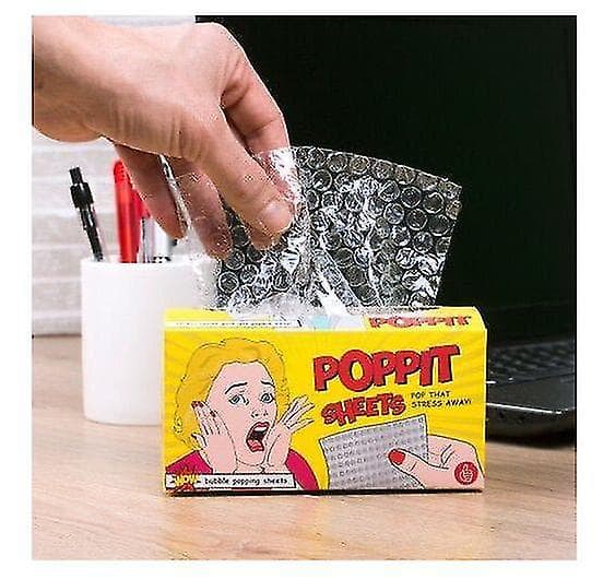Kvalitets bubbelplast små bubblor ark låda stressavlastande leksak