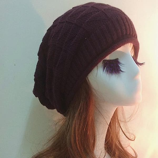 Unik lång mössa hatt Xxl damer herrar barn vintermössor