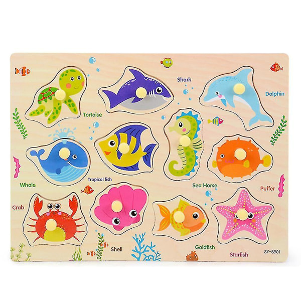 Animal Number Fruit Animal Board Development Kids Toy-4