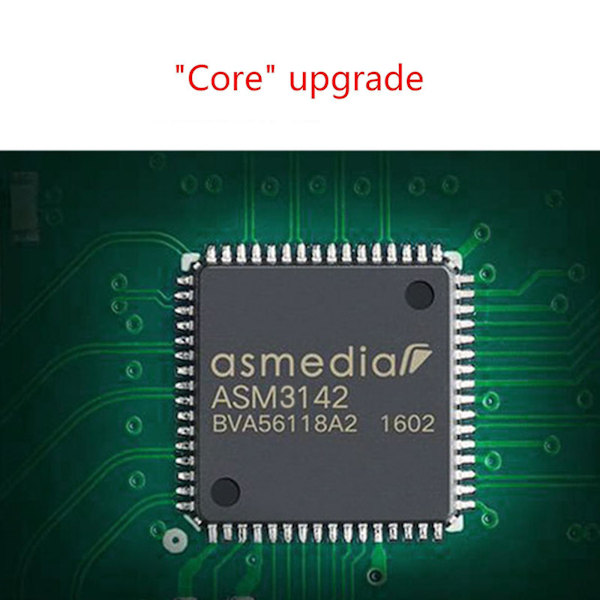 PCI-e till USB 3.1 Gen 2-portars expansionskort internt PCI för Express USB-tillägg