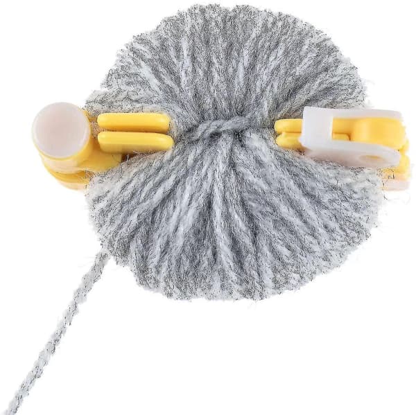 8 stycken 4 storlekar Pompom Maker Fluff Ball Diy Needle Craft Toolkit