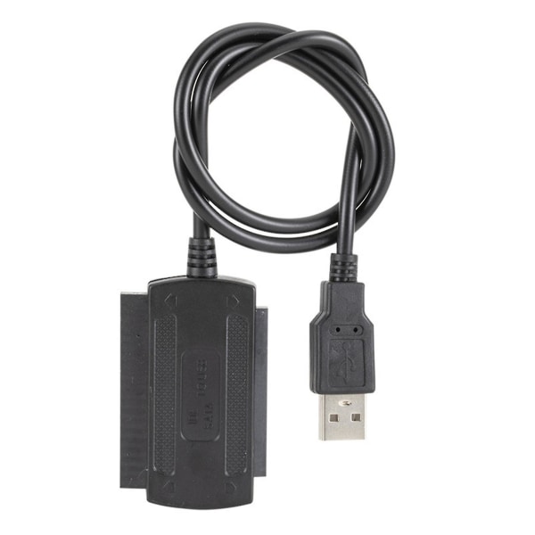 Ny sata/pata/ide till USB 2.0 omvandlarkabeladapter för 2,5" 3,5" hårddisk