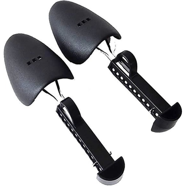 Skosträckare i svart plast för män justerbar skosträckare i form av skosträckare