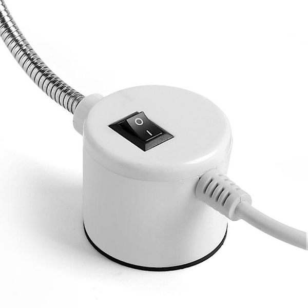 Amazing Power Symaskin Light Led Flexibel Svanhals Arbetslampa Med Magnetisk Montering Bas För Arbetsbänk Svarv Borrpress
