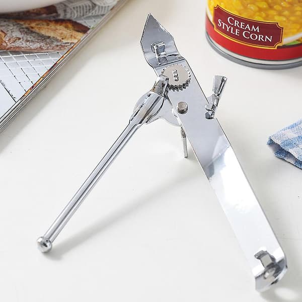 Chef Craft Select burköppnare med tapp, 17 cm lång, nickelförgylld