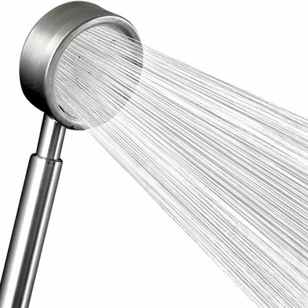 Duschhuvud i rostfritt stål (tryckdusch i rostfritt stål (direkt handdusch))