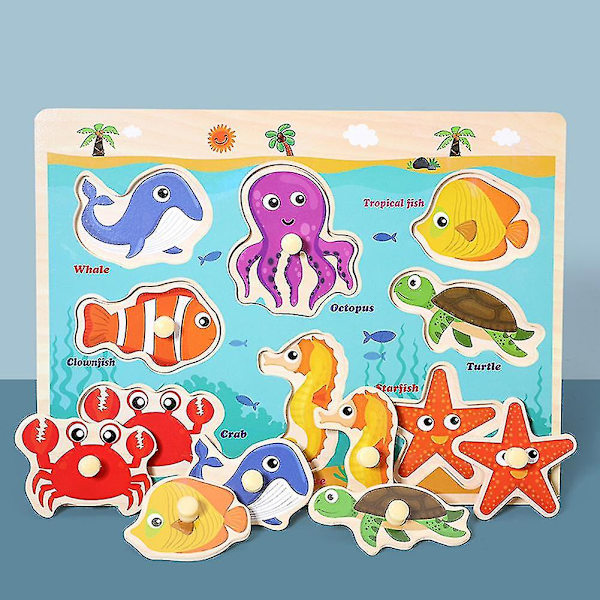 Animal Number Fruit Animal Board Development Kids Toy-4