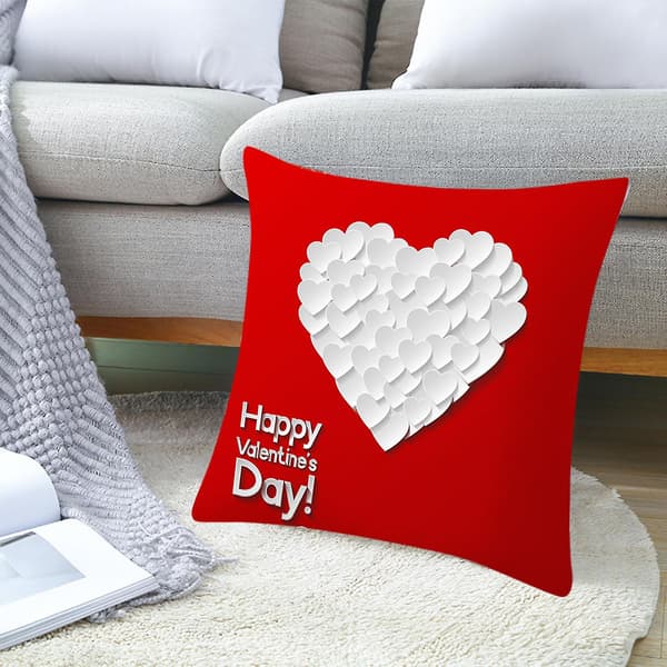 Valentine Home Decor Kuddeöverdrag Överlevde Familjen Kuddfodral Kuddöverdrag