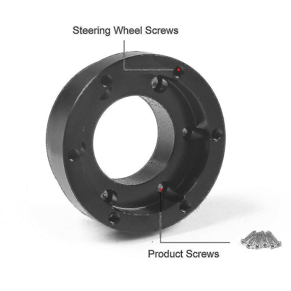Adapterplatta för ratt till Logitech G29 G920 G923 13/14 tum 70 mm