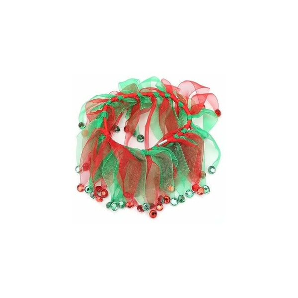 Farverig kyllingekjole, elegant og sød julekyllinghalsdesign (julestil, one size fits all)