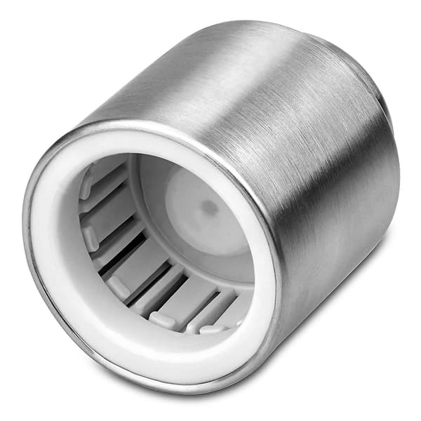 Rostfritt stål ölflasköppnare 2-pack magnetisk tryckknapp flasköppnare