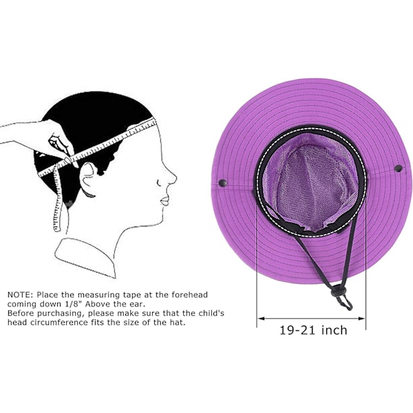 Børnepige Ponytail Sommer Solhat Bredbremmet UV Beskyttelse Spandhat