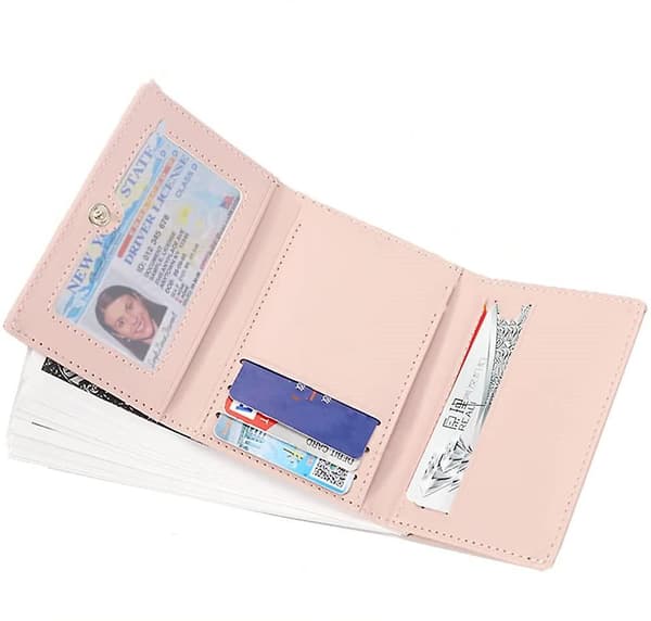 Sød pung med ko-print til piger