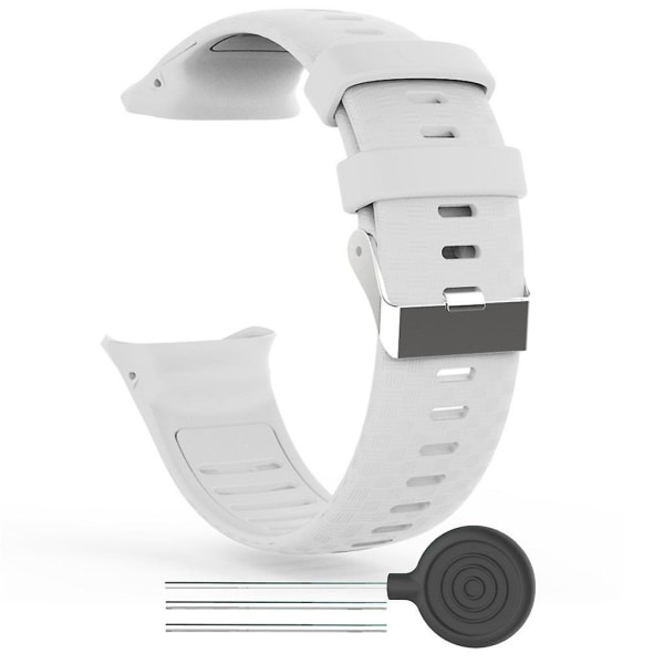 Ersättningsband för Bonanza Polar Vantage V Silikon SmartwatchWhite