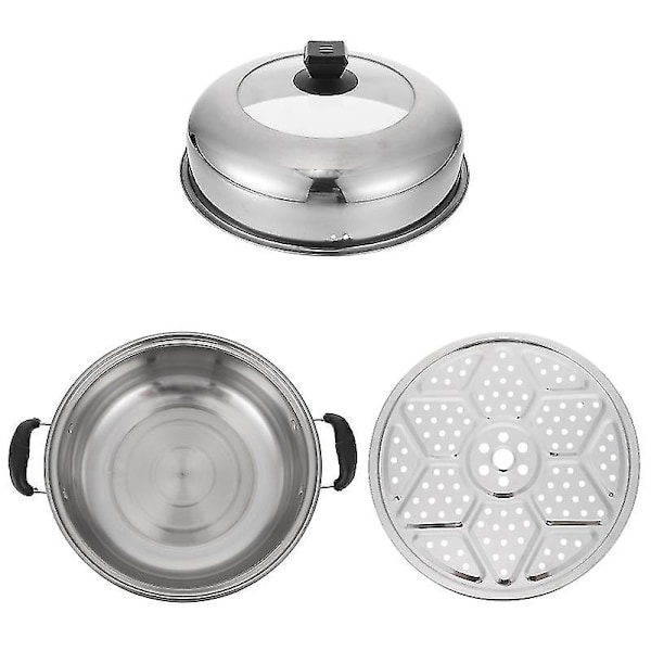 1 set Rostfri Stålgryta