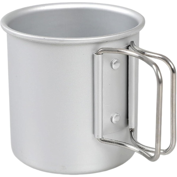 Aluminium campingmugg, hopfällbar vattenmugg, utomhuscamping, kaffemugg, picknickmugg Gur800