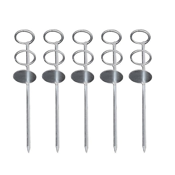 5 st Stianless Steel Fiskeverktyg