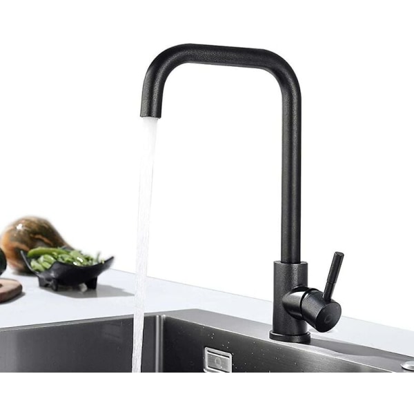 Køkkenvask Blandingsbatteri 360 rustfrit stål Fleksibel drejelig køkkenarmatur