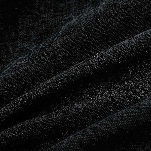 2 Set Dekorativ Chenille Soffa Kuddfodral 45x45cm Sovrumsdekor Kvadratisk Enfärgad för Stol, Bil, Kontor, Svart