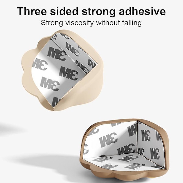 4-pack Silikonbordsskydd, Säkra Mjuka Hörnskydd - 26 (Stil 4)