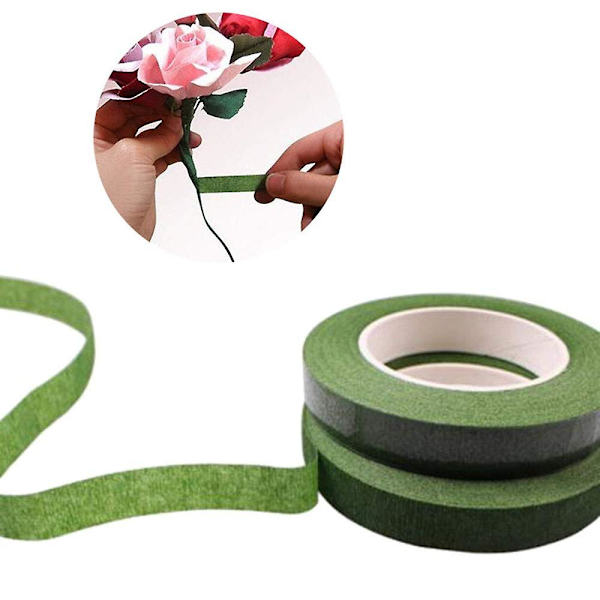 2 rullar blomstertejp för bröllopsbuketter, brun