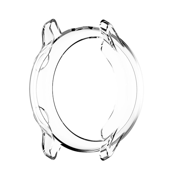Passar till Samsung Galaxy Watch Active Fodral Solid Färg Tpu Anti-fall Anti-scratch Mjukt Gummiskal 41mm41mmVit