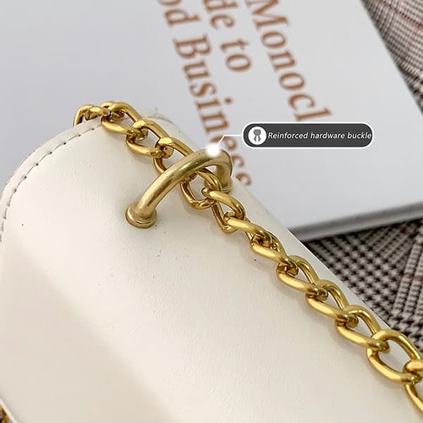 Crossbody-väskor för kvinnor - Sadelväska med lock