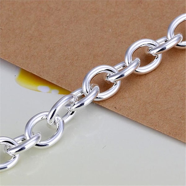 2023 Nye Perle Armbånd For Bestevenn Søster Løfte Matchende Perlearmbånd For Venner Par Nickles For Kvinner (sølv, One Size)