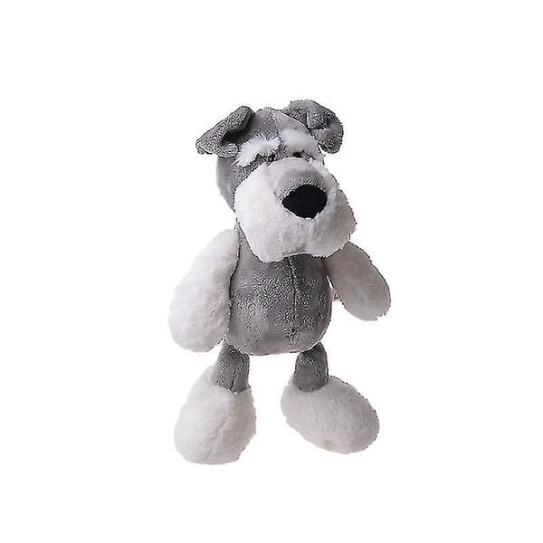 Schnauzer Mjukdjur Tecknad Docka