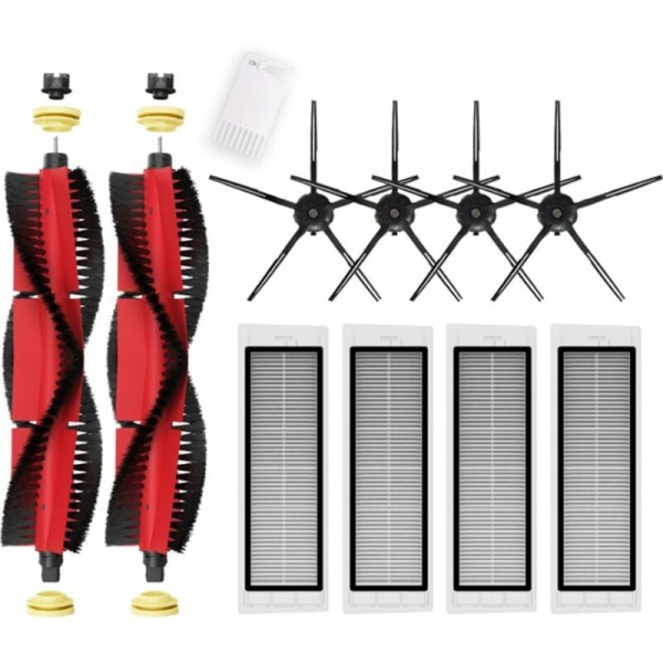 Tillbehörssats för Xiaomi Roborock S5 Max S6 Pure S6 S55 MaxV Huvudsida Borstar Hepa Filter Mopp Rullborste Dammsugare Reservdelar