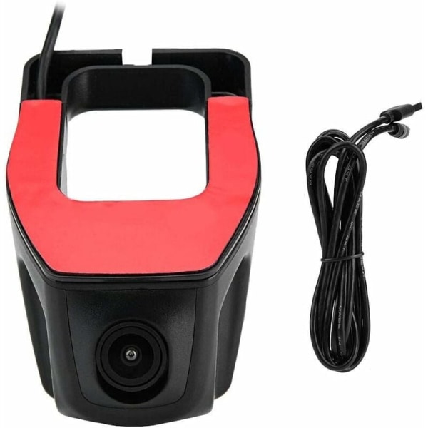 Bilkörning Recorder, Dash Camera USB Driving Video Recorder Bil DVR 1080P G-sensor Dash Cam för Android
