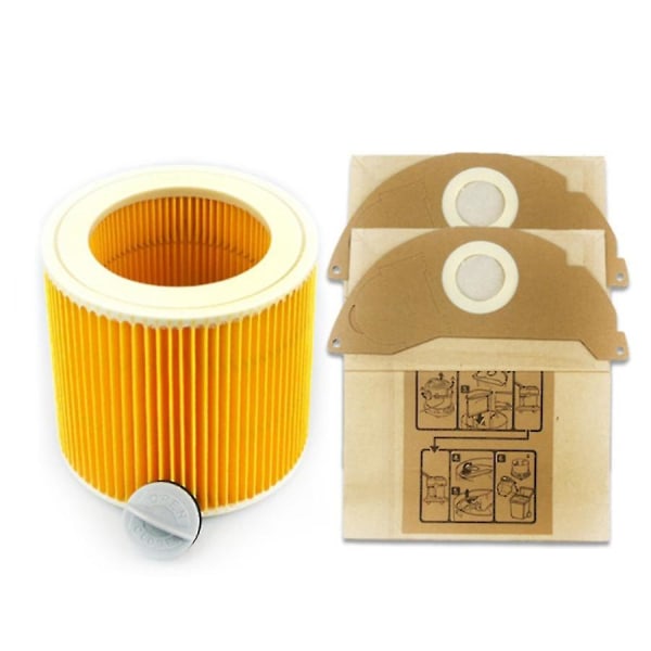 Ersättningsfilter dammsugarepåse för Wd2250 A2004 A2054 Mv2 Mv3 Wd3 dammsugare delar tillbehör