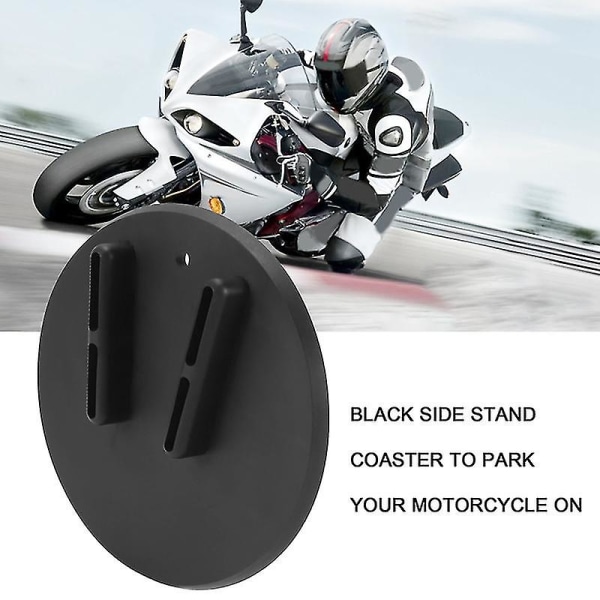 Motorcykel Kickstand Pad Kick Stand Coaster För Touring Sportster