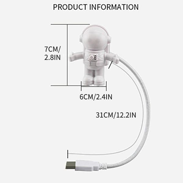 Astronaut LED-lampor