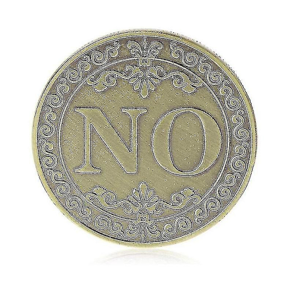 Ja Nej Utmaningsmynt Beslutsmynt (brons) 2 st