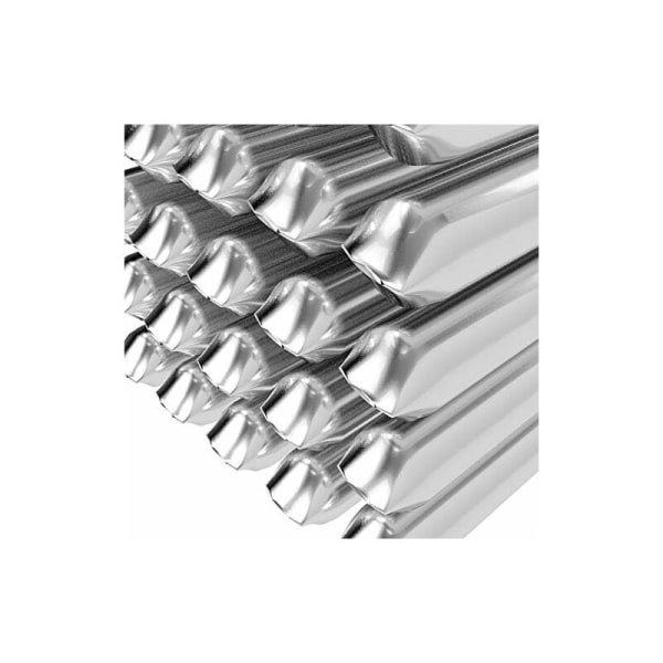Svejsestang, 50 stykker 2,0 mm lavtemperatur aluminium lodde svejseelektroder - Let smelte svejsestænger - Korrosionsbestandighed (33 cm)