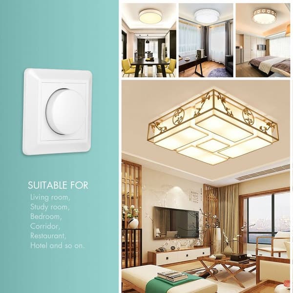 LED-ljusdimmer, 220-240V 5-200W Smarta knappbrytare och dimmers Dimmerbrytare