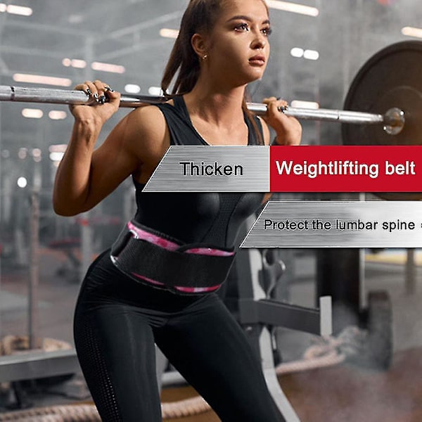 Bälte för tyngdlyftning för män och kvinnor - Bälte för tyngdlyftning för gym-9