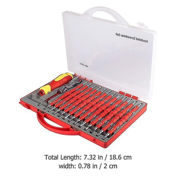 1 set Elektriker Skruvmejselsatser