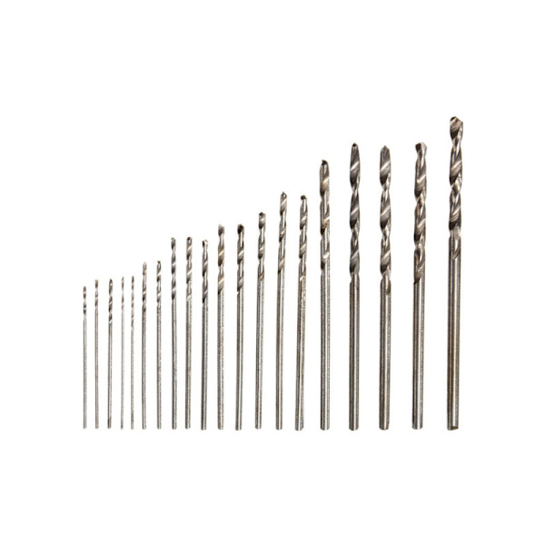 11 Dele/Sæt Mini Rotationsværktøjer Aluminium Håndbor Sæt Twist Bor Bor Smykke Valnød Maker Hobby Håndværk