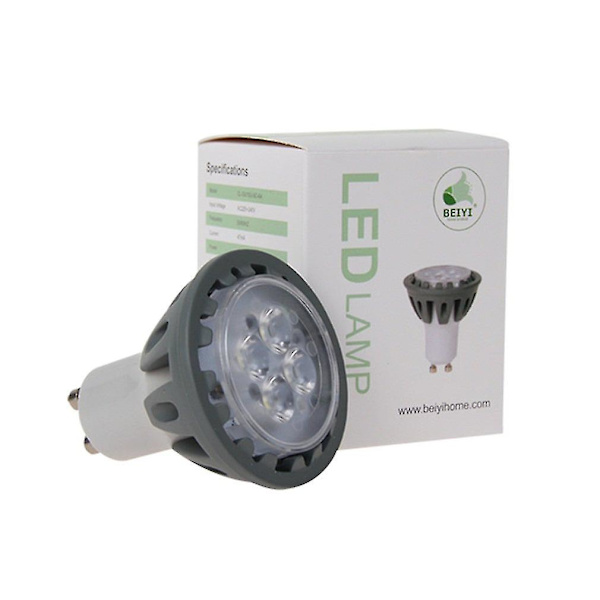 Superljus Ac100-265v Gu10 6w Hög effekt Låg förbrukning Smd Led-lampor Spotljuslampa Varm/dagsvit