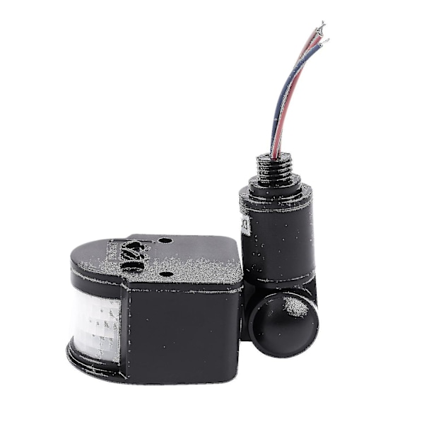 Utomhus 12v DC rörelsesensorbrytare - kompatibel LED-lampa