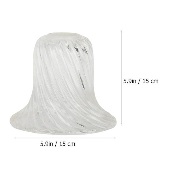 1 st Transparent Lampskärm
