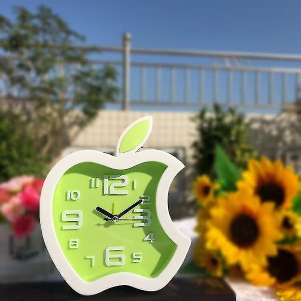 Sängklocka, Apple väckarklocka, studenthem dekoration skrivbordsklocka