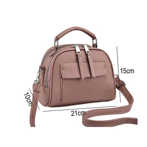 Väskor för kvinnor Designer Dam Crossbody Handväskor Söta Pungarrosa